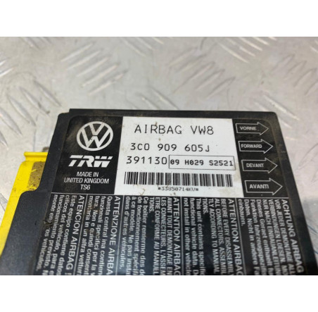 Блок управління airbag Volkswagen Passat B6 2005-2010 ( 3CO 909 605J ) ( 3C0. 909 605 J ) Блок управління airbag Volkswagen Passat B6 2005-2010 ( 3CO 909 605J ) ( 3C0. 909 605 J )