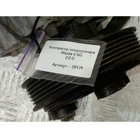 Компресор кондиціонера Mazda 6 GG 2002-2008  2.0 D.  (H12A1AF4DW )
