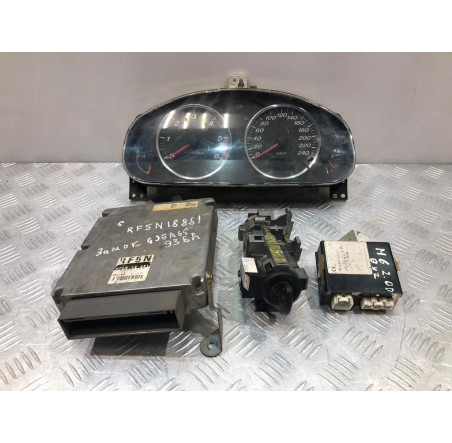 Комплект замок запалювання в зборі ключ. Mazda 6 2002-2005